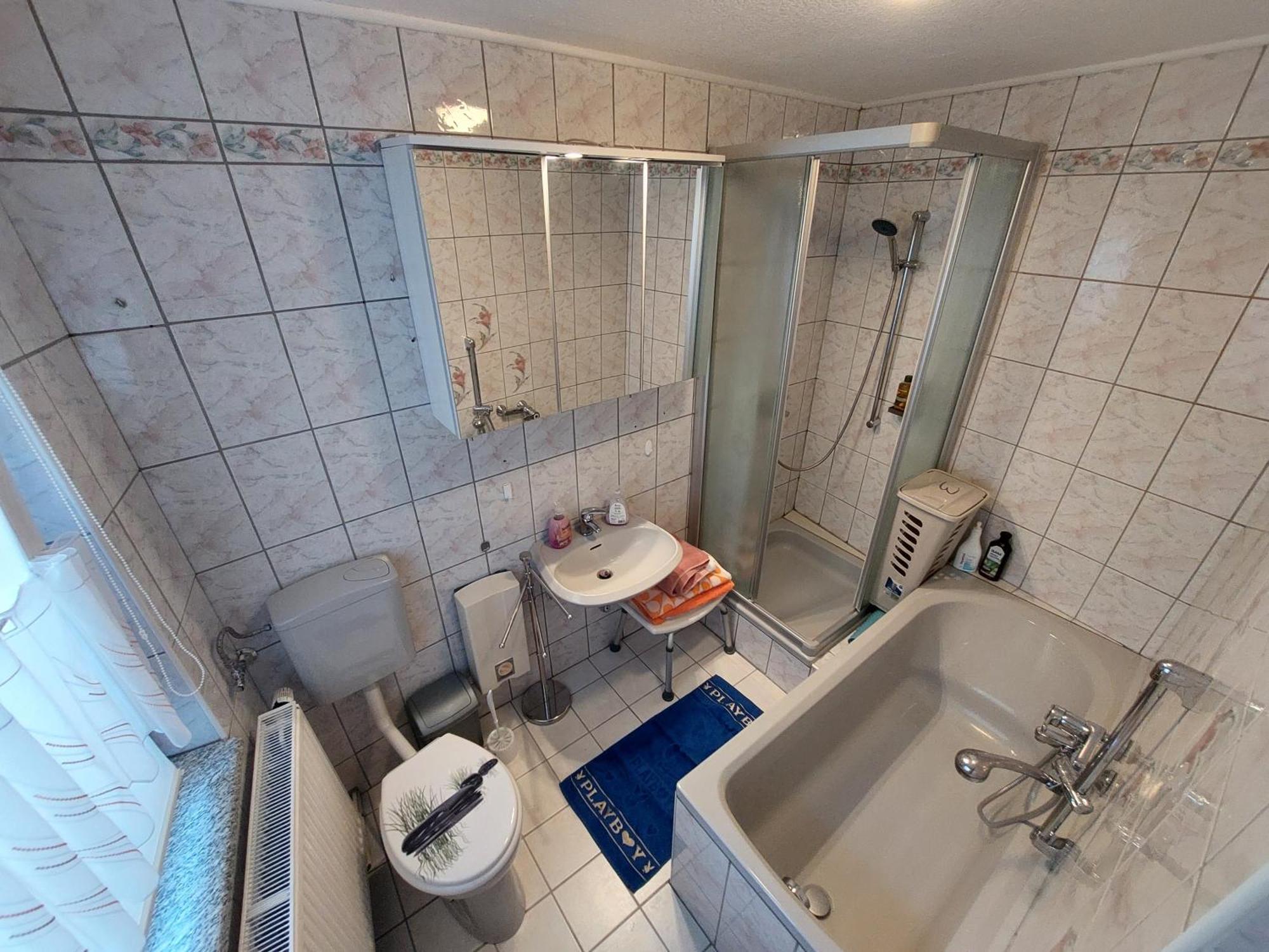 Doppelzimmer 1 Erdgeschoss Salzatal Exterior foto